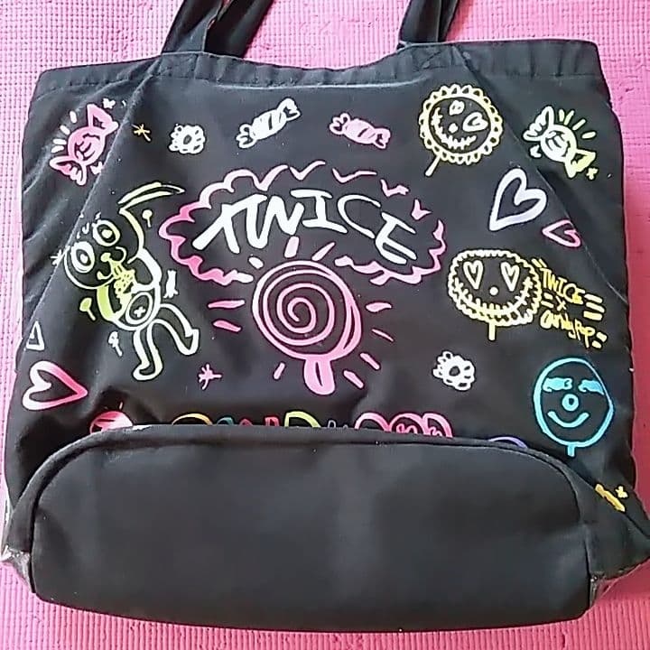 TWICE モモ 痛バ キャンディポップ トートバッグ