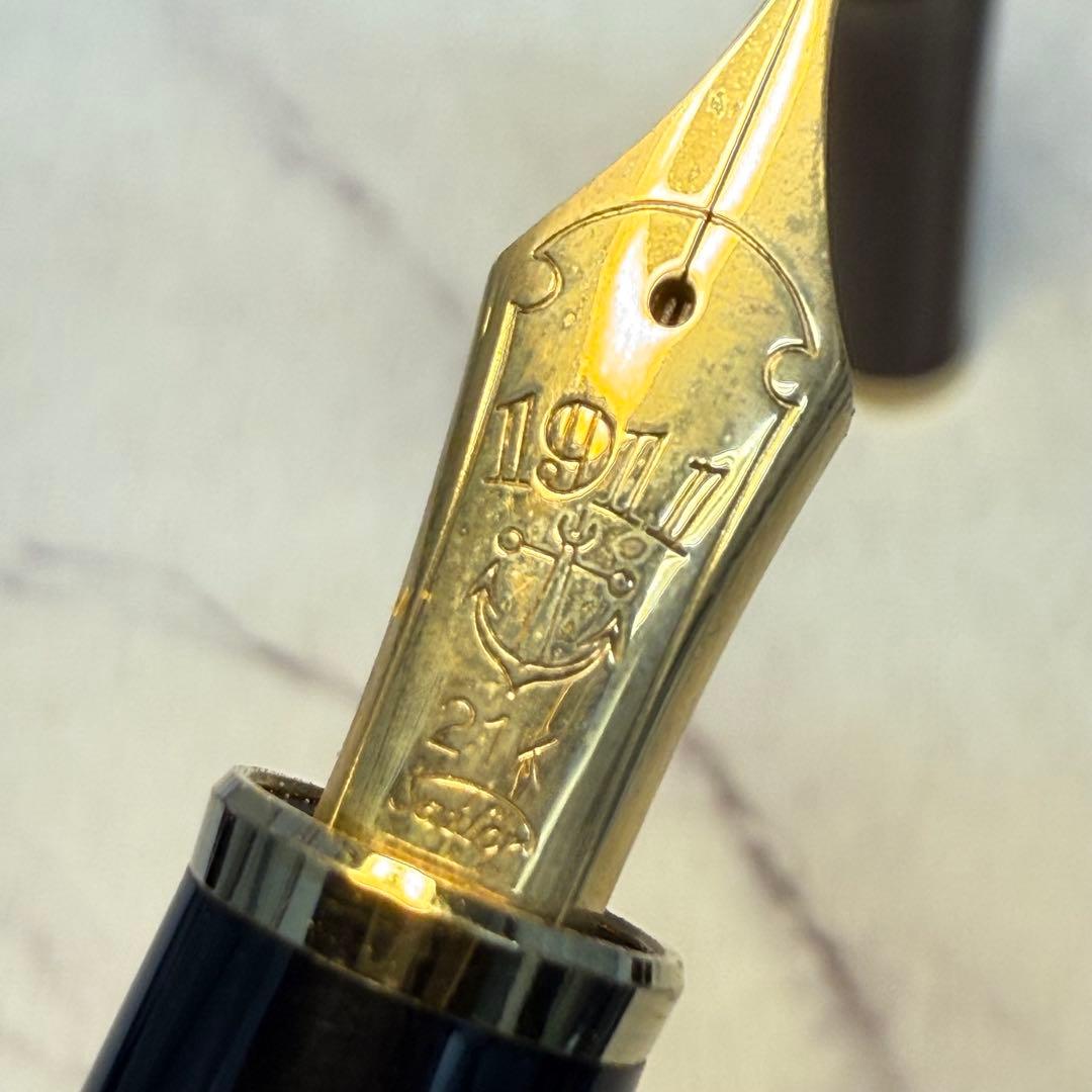 長原宣義 作品　21K万年筆 日本製 専用ケース付き