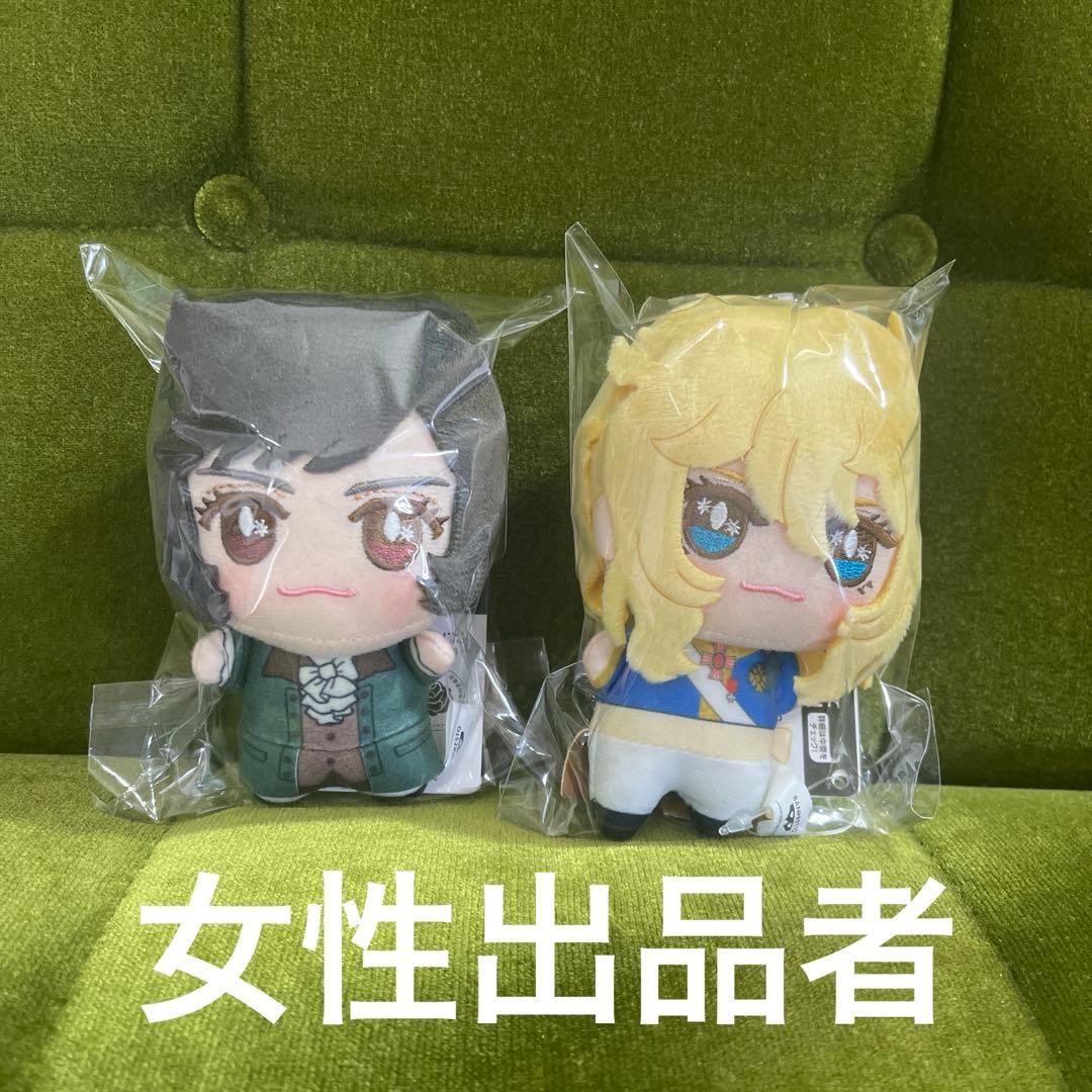 劇場アニメ ベルサイユのばら ぬいぐるみ アンドレ オスカル 2体セット