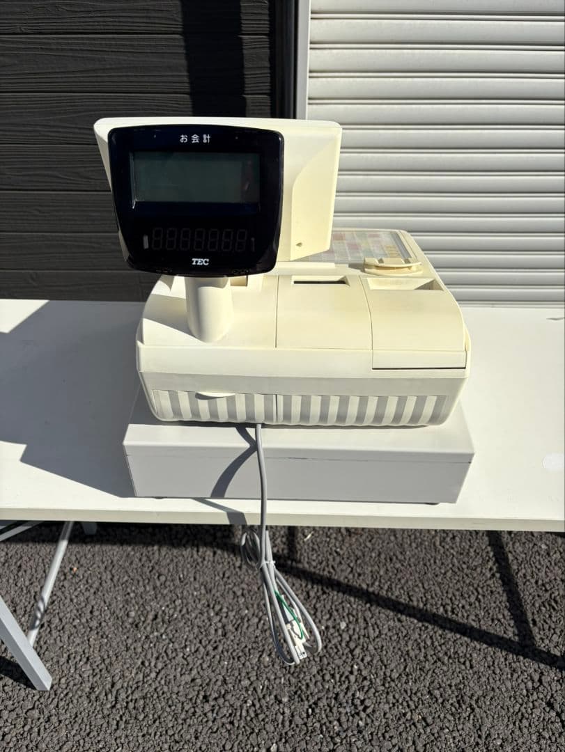 【美品】東芝TEC FS-2055 レジスター　バーコードリーダー付