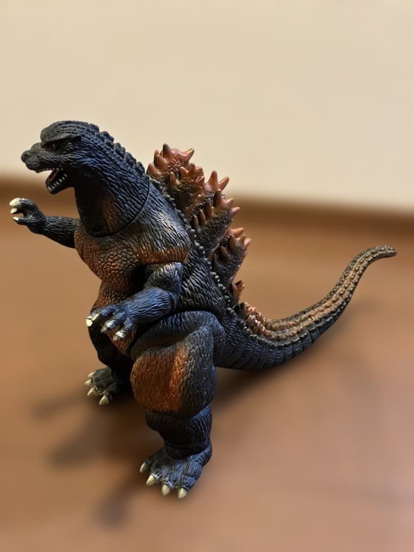 バンダイ 「ゴジラ VS デストロイア」劇場公開当時物 ソフビ　４体セット売り
