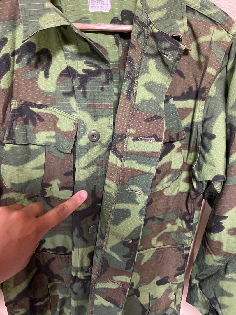 ミリタリー　ファティーグジャケット　4th