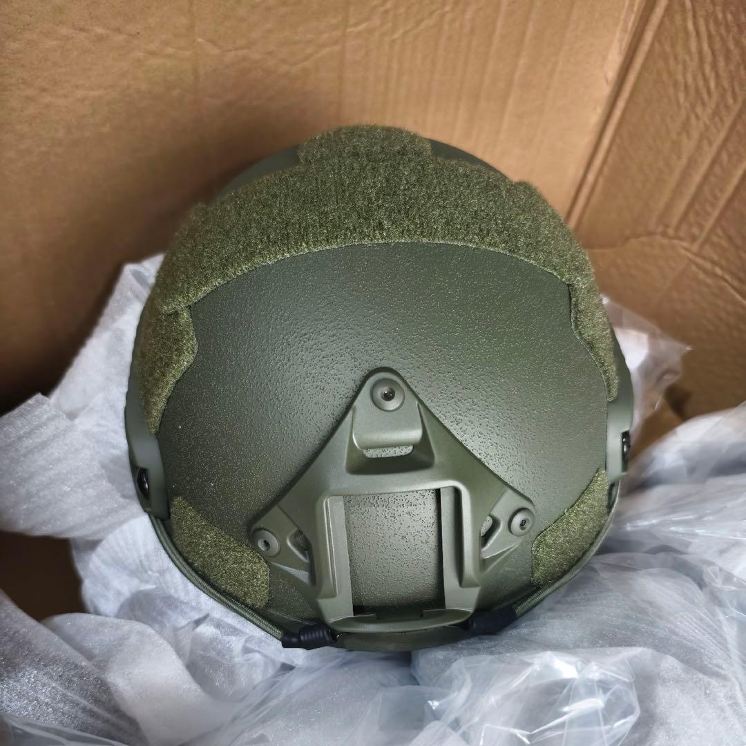 FASTタイプ戦術ヘルメット｜調整可能｜オリーブドラブ