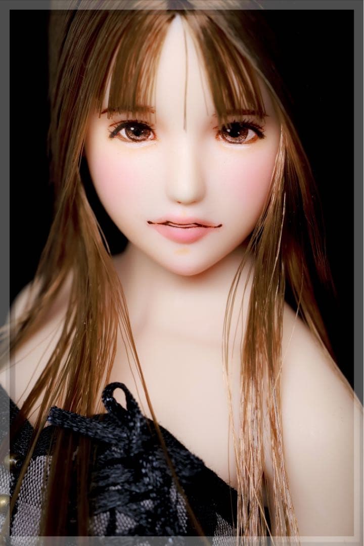 ♪♪ 1/6 　ドール カスタムドールヘッド　　睦実　(ともみ)　　♪♪