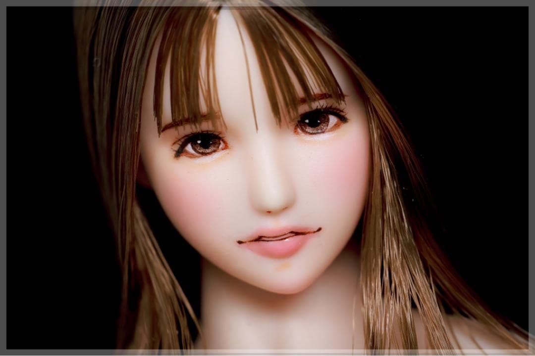 ♪♪ 1/6 　ドール カスタムドールヘッド　　睦実　(ともみ)　　♪♪