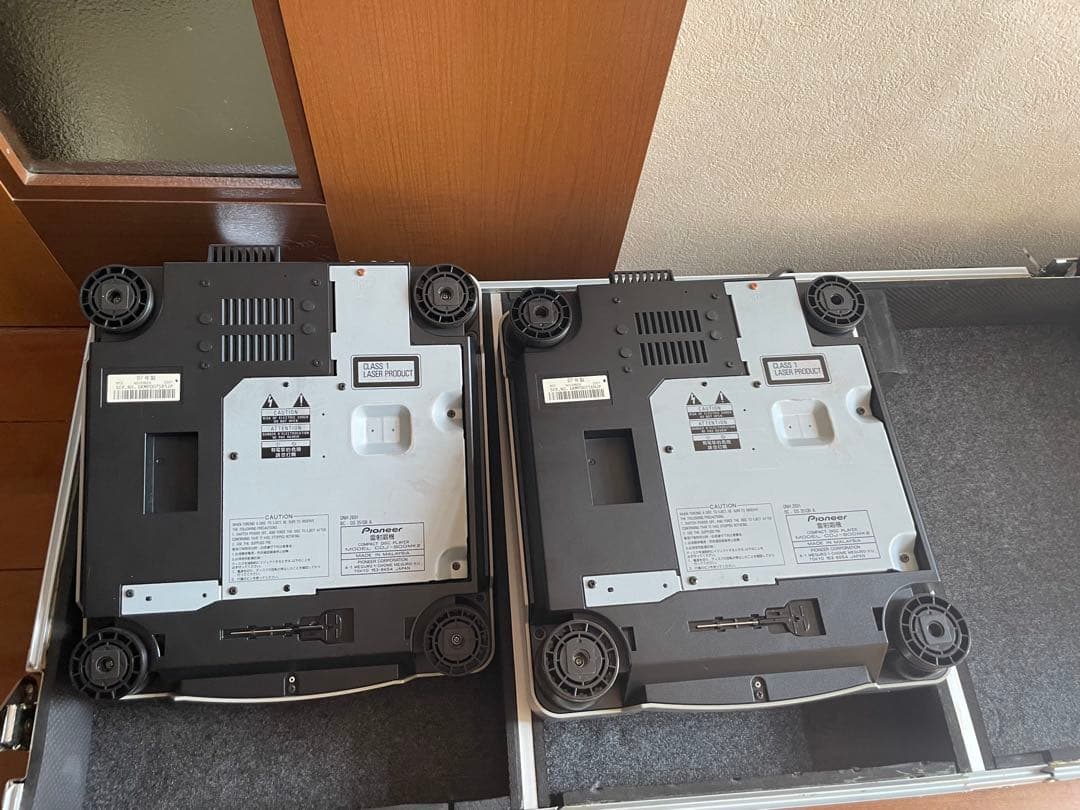 Pioneer パイオニアCDJ-800MK2 2台セット 専用ハードケース付き