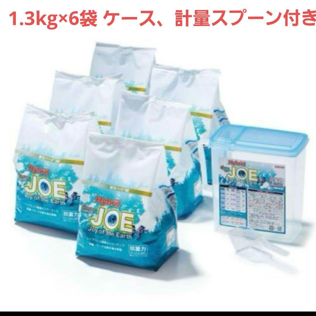 善玉バイオ洗剤ハイブリッド浄詰替1.3kg×6袋 ケース、計量スプーン付き