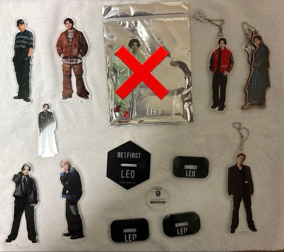 BE:FIRST LEO グッズ　アクスタ　アクキー　バッジなど
