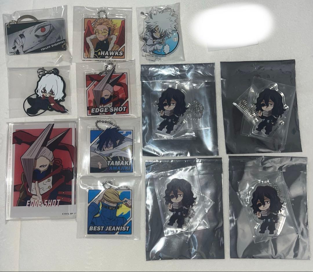 ヒロアカ 缶バッジ クリアカード ぱしゃこれ キーホルダー まとめ売り