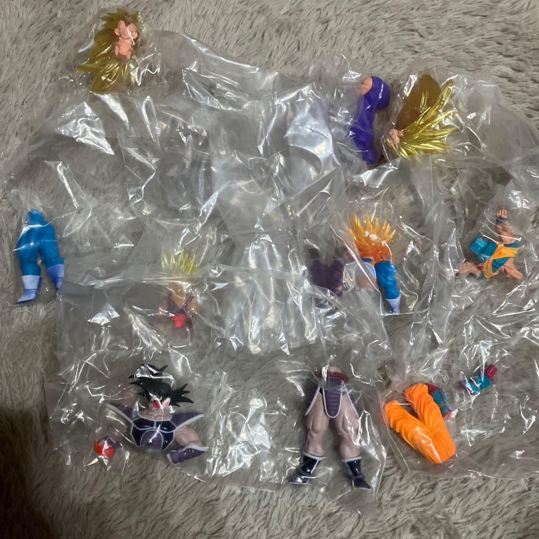 バンダイ DIGITAL GRADE フィギュア 01.02.03.サイヤ人伝説