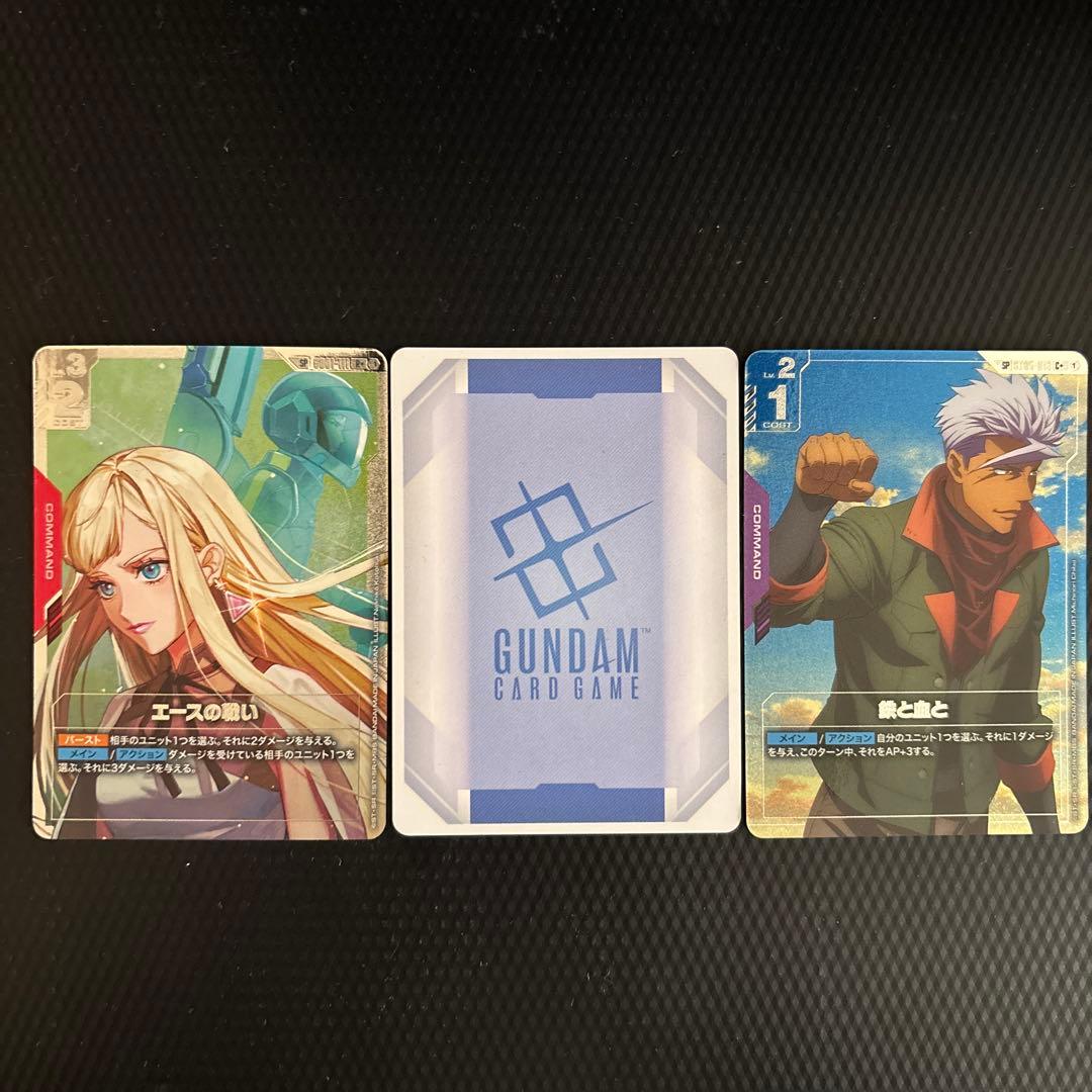 エースの戦いと鉄と血とのパラレルのセット