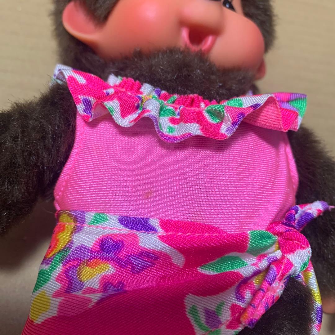 【希少】モンチッチ　水着　ピンク　アイス　MONCHHICHI