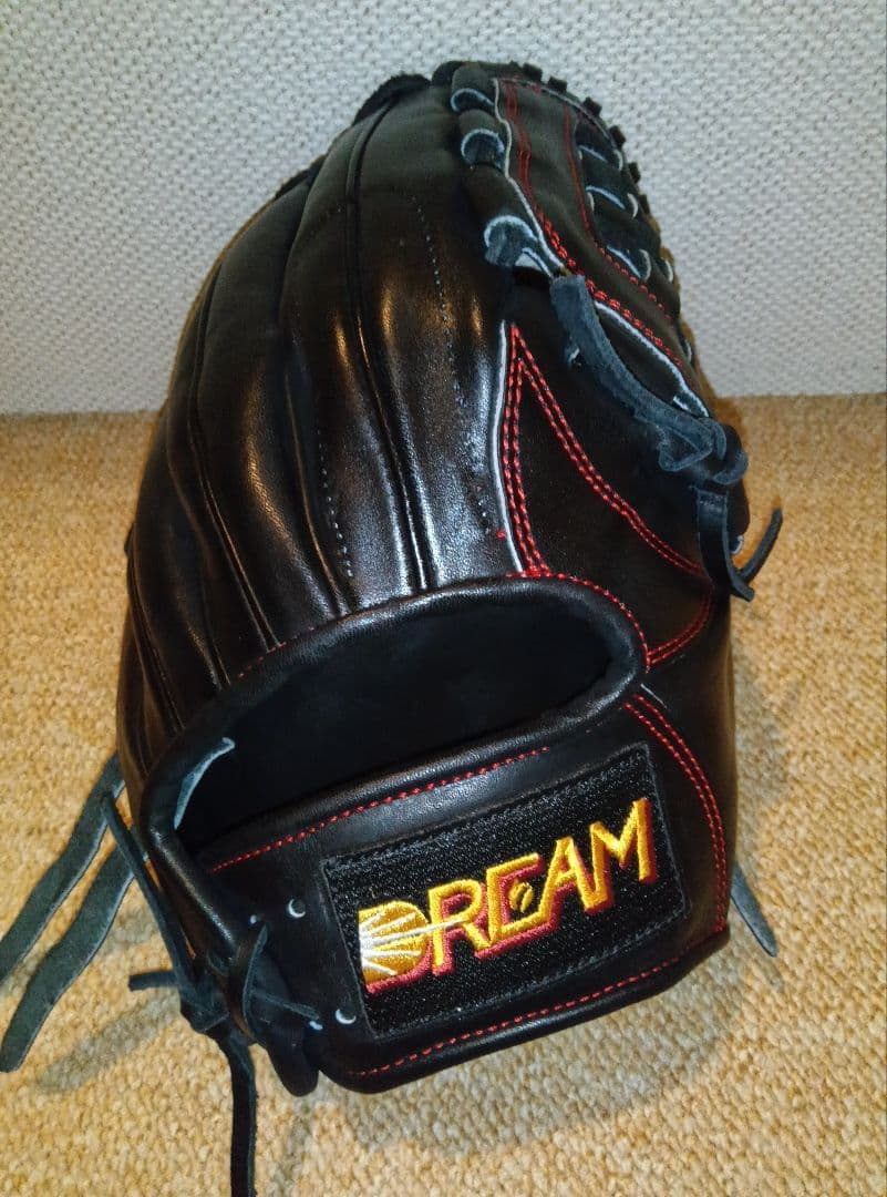【商品追加】【未使用】DREAM 硬式•軟式グローブ ブラック