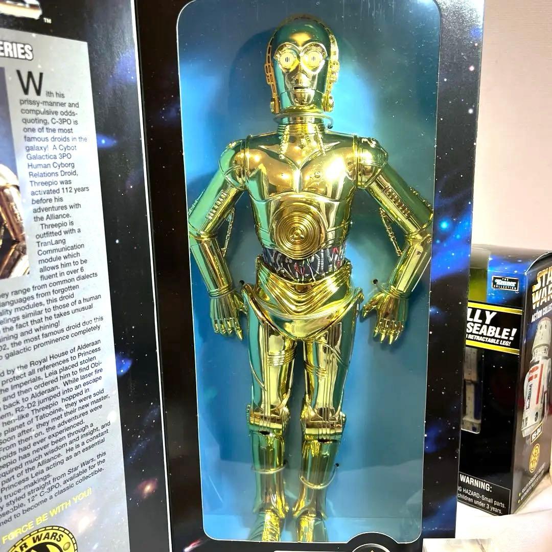 ま*ー様 【未使用】R2-D2 C3-PO R5-D4 フィギュア3体セット