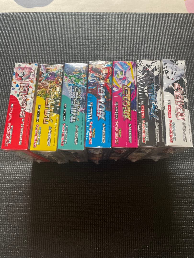 ポケモンカードBOX まとめ売り　全てシュリンク付き　7BOX