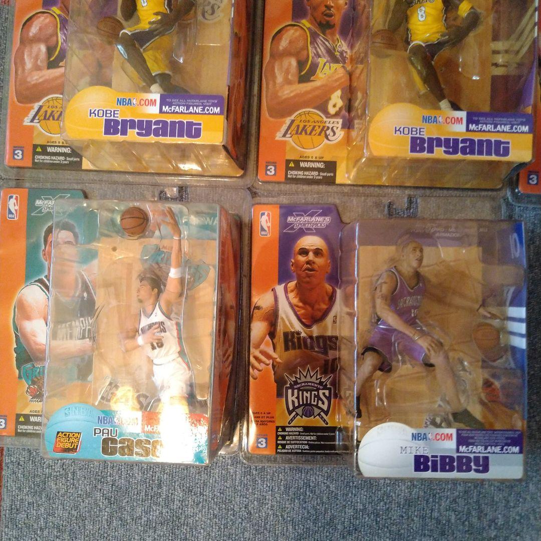 NBA　マクファーレン　シリーズ　3　10体セット　色違い　コービー　アフロ