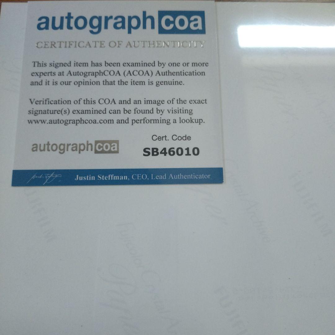 アマンダ・セイフライド（セイフリッド）サイン　オートグラフ　8×10インチ