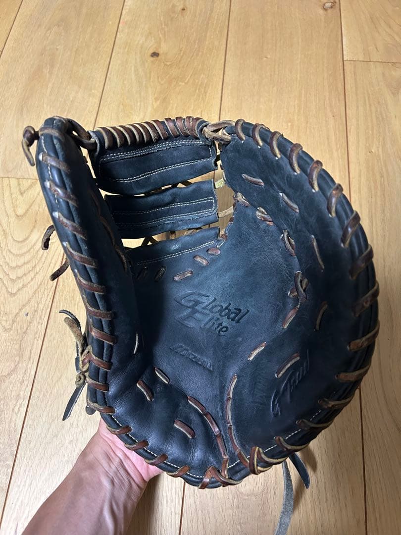 ミズノ　グローバルエリート　軟式用 右利き用　ファーストミット