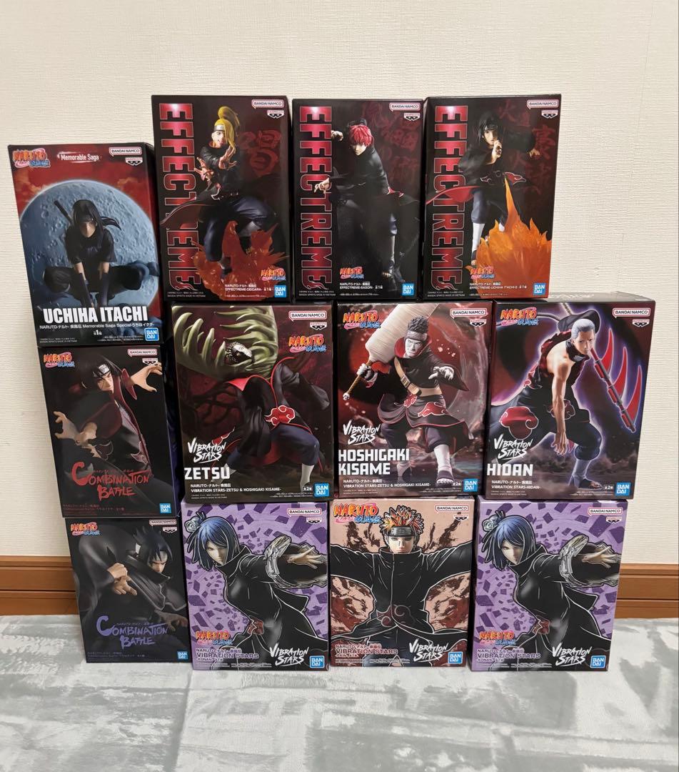 ナルト　暁　フィギュアセット