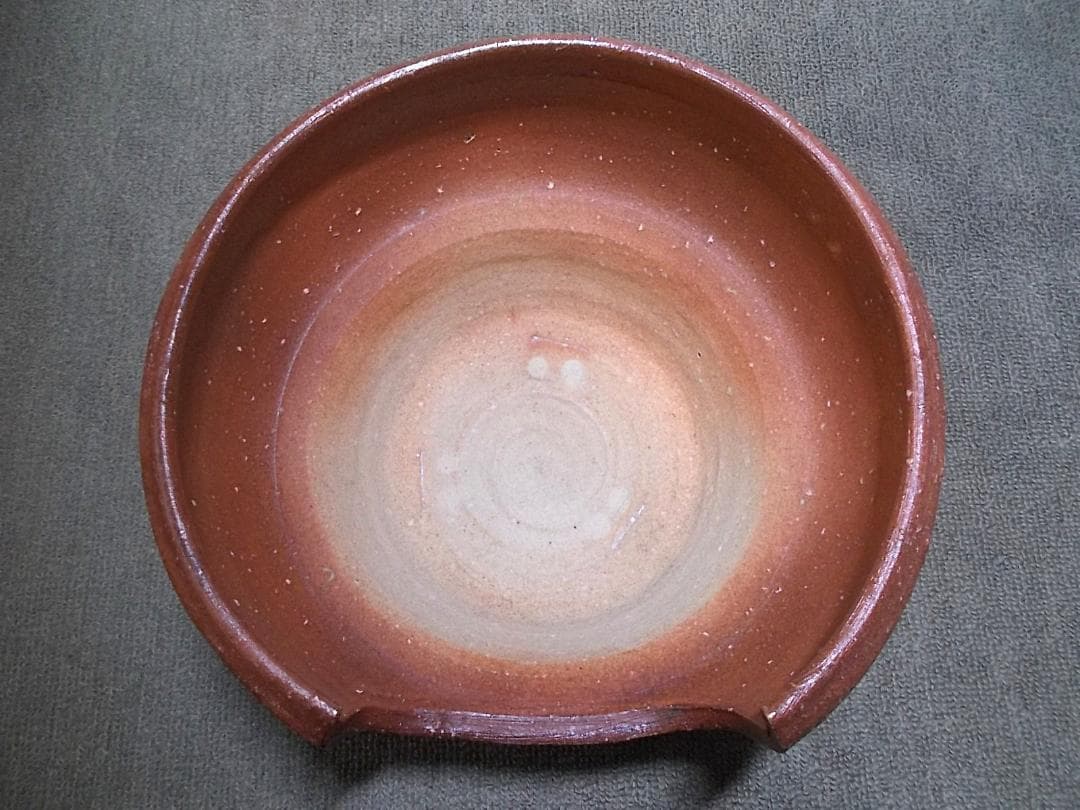 茶道具 四代高橋楽斎 信楽土風炉 茶釜 未使用五徳 織部敷板 底瓦 釜環 共箱