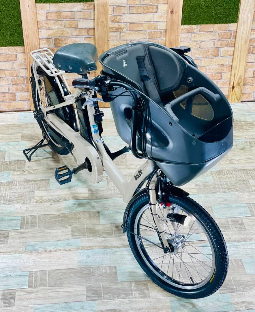 特価 ビッケ 大人気ブリヂストン 子供乗せ電動アシスト自転車 H1423