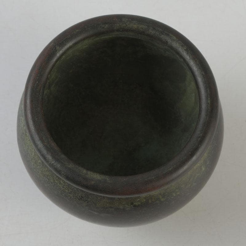 中国　古銅宣徳銅　香炉　在銘　C　8601