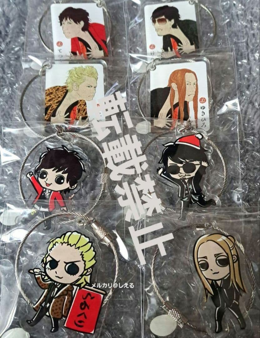 ラルク　アクリルキーホルダー　L'Arc～en～Ciel　HYDE