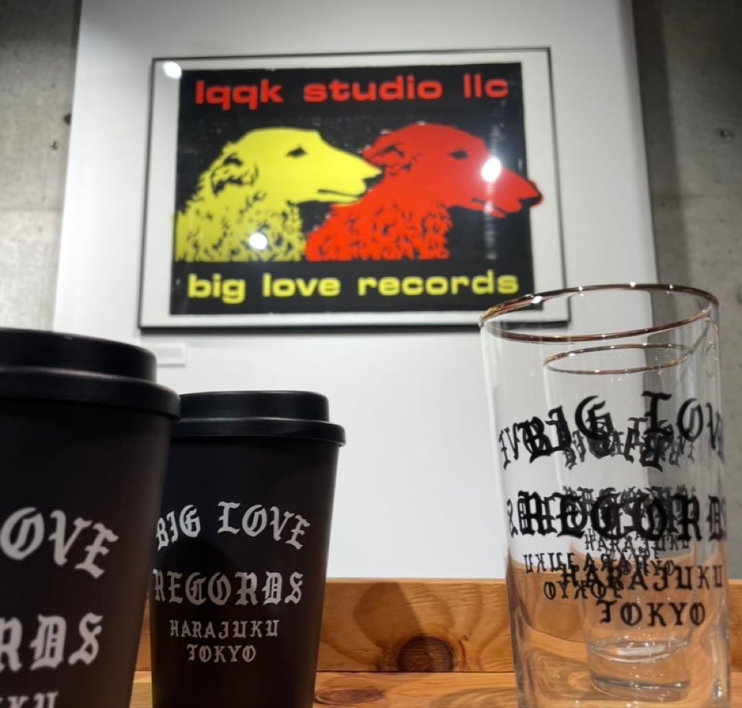 LQQK STUDIO シルクスクリーン T big love records