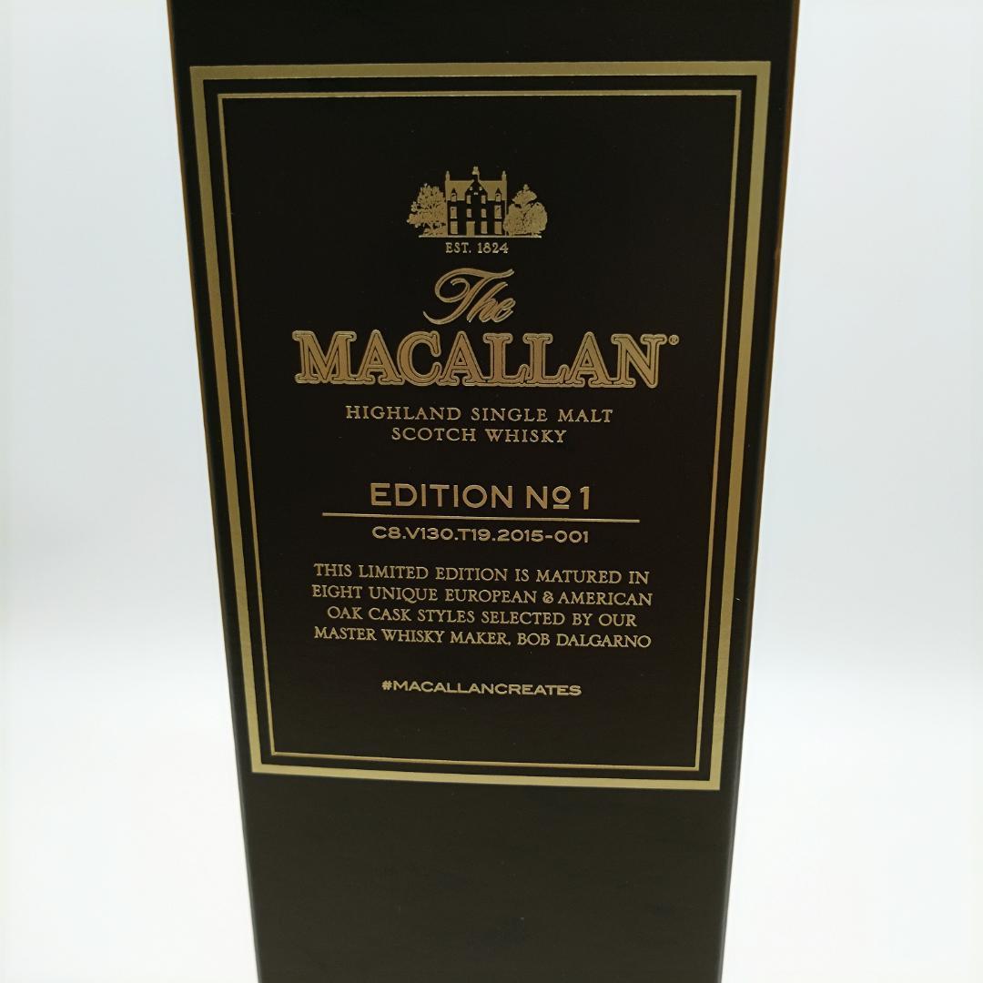 MACALLAN EDITION No,1　限定品　シングルモルトウイスキー