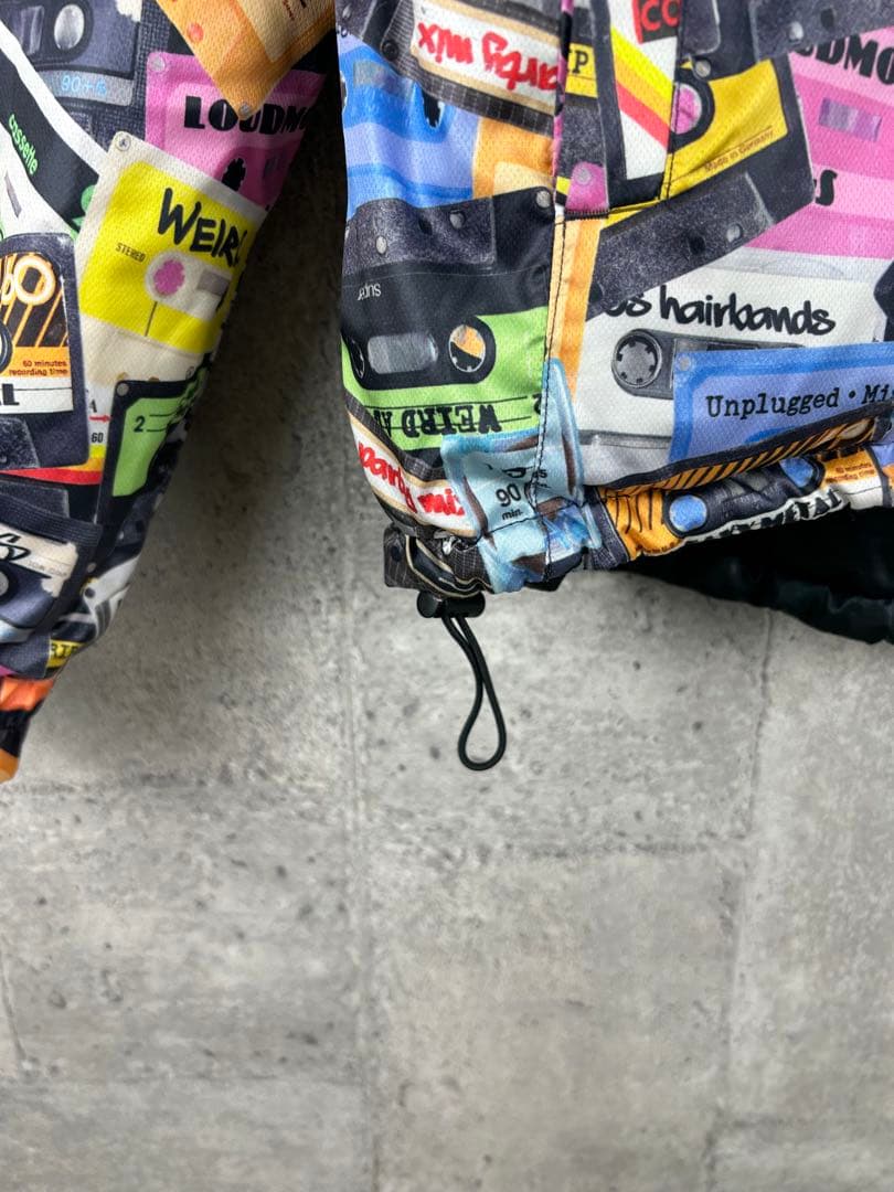 LOUDMOUTH 中綿 リバーシブルブルゾン カセット柄 ゴルフ