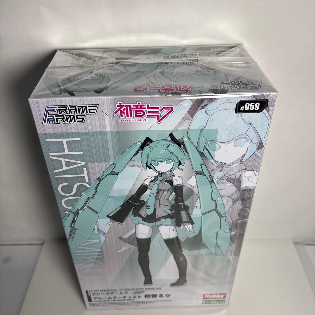 未使用品フレームアームズ　フレームアーティスト初音ミク1/100 コトブキヤ