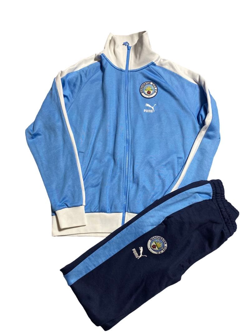PUMA　マンチェスターシティ　トラックジャケット　パンツ　セットアップ　上下