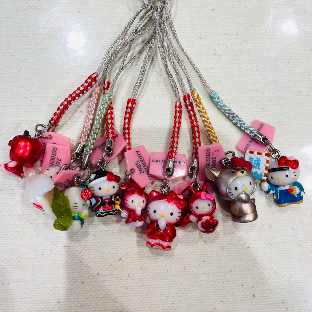 ハローキティ　地域限定　コレクターズマスコット　限定絵馬付き　34個