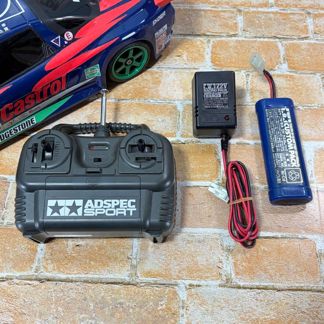 絶版 不動品 タミヤ 1/10 RC カストロール 無限 NSX