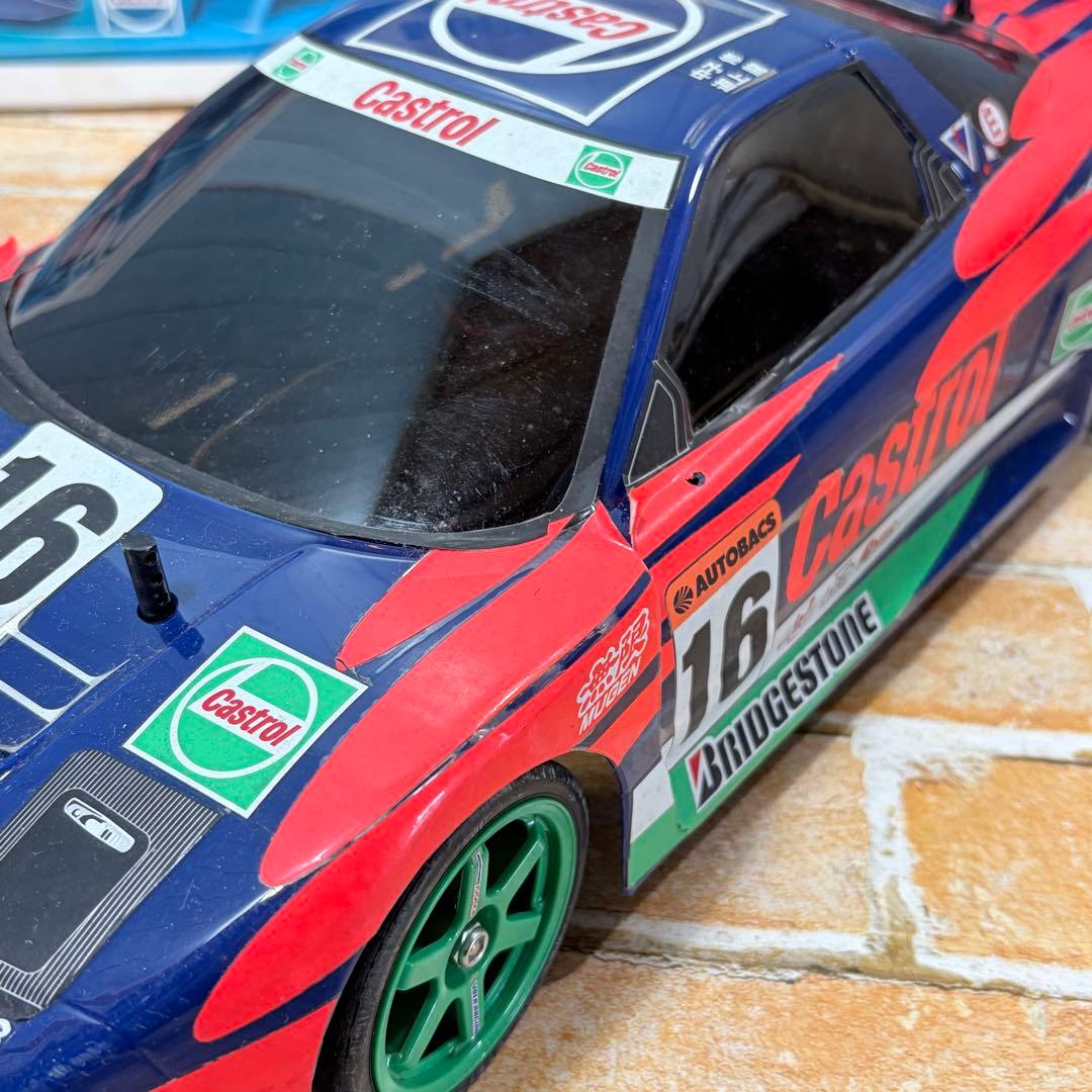 絶版 不動品 タミヤ 1/10 RC カストロール 無限 NSX