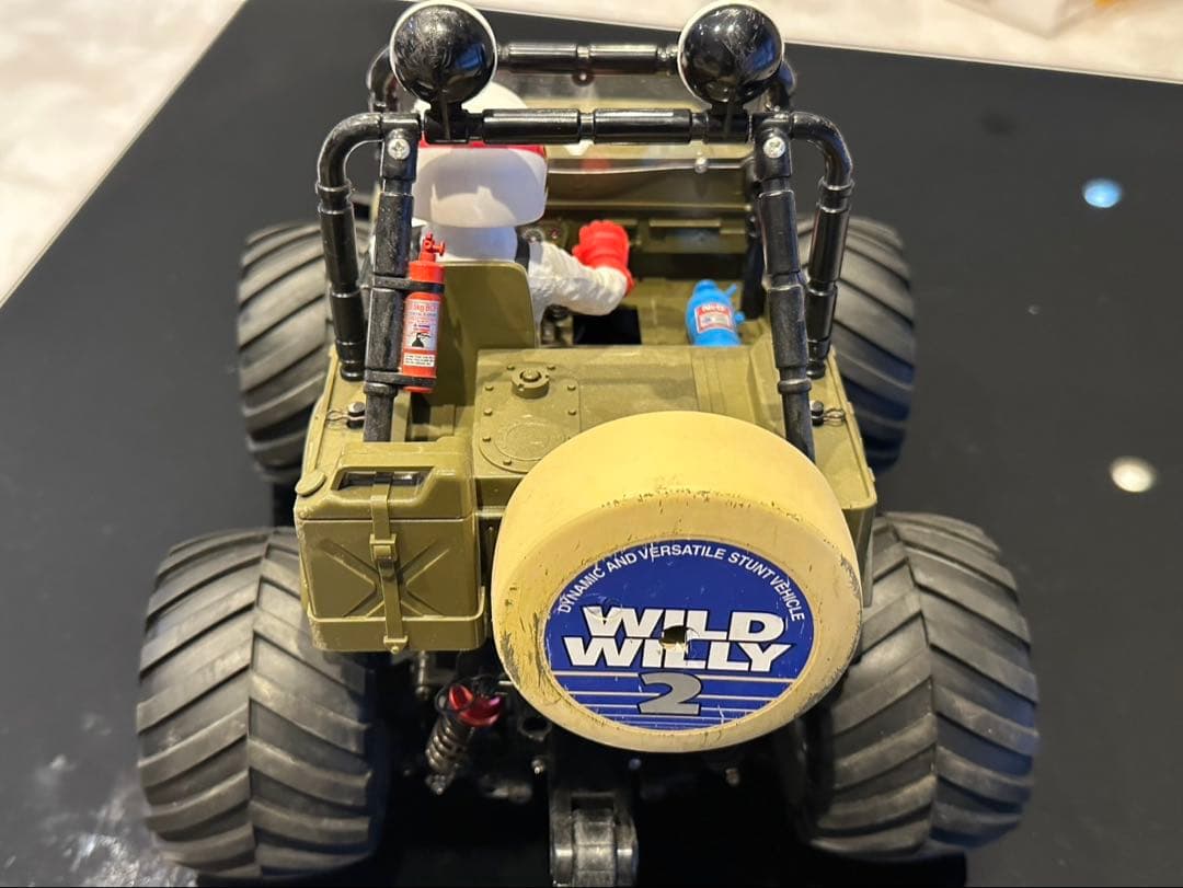 タミヤ WILDWILLY2 XB 完成品 プロポ無し 動作未確認 傷あり