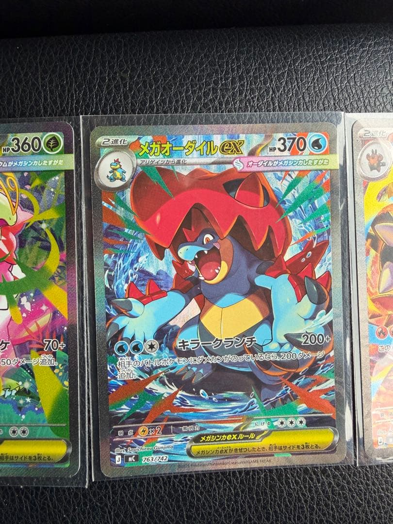 メガメガニウム　メガオーダイル　メガエンブオー