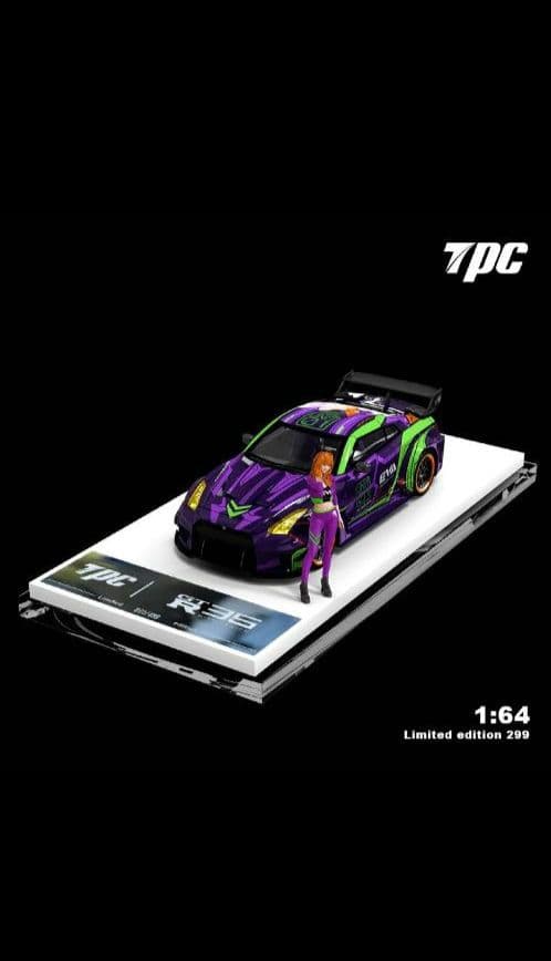 TPC 1/64 ニッサン 日産 GTR LB R35 エヴァンゲリオン