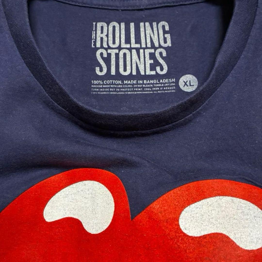 ローリングストーンズ 2014年『14 ON FIRE 』ツアーTシャツ XL