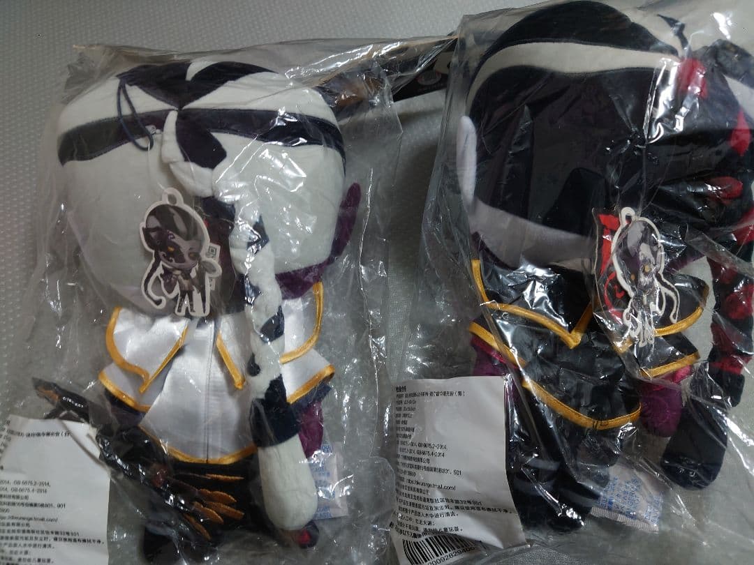 第5人格 白黒無常 謝必安 范無咎ぬいぐるみ 2体セット