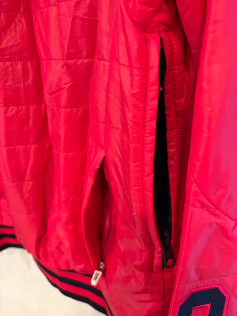 パーリーゲイツRady トップス 89 赤腕がファスナーで取れベストにも