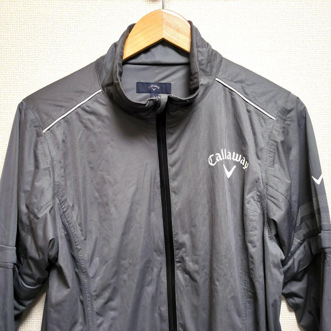 Callaway キャロウェイ レインウェア セットアップ グレー L