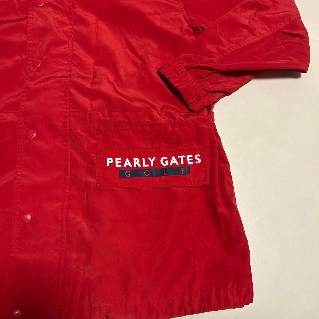PEARLY GATES レディースウインドブレーカー　赤　Ｓサイズ