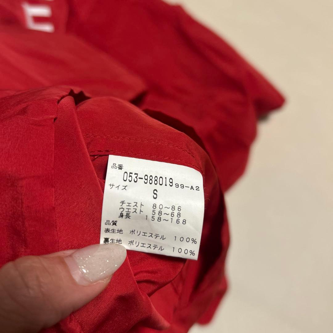 PEARLY GATES レディースウインドブレーカー　赤　Ｓサイズ