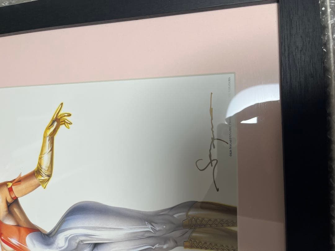 空山基　キューティーハニー　アートポスター　作者直筆サイン入り　額装