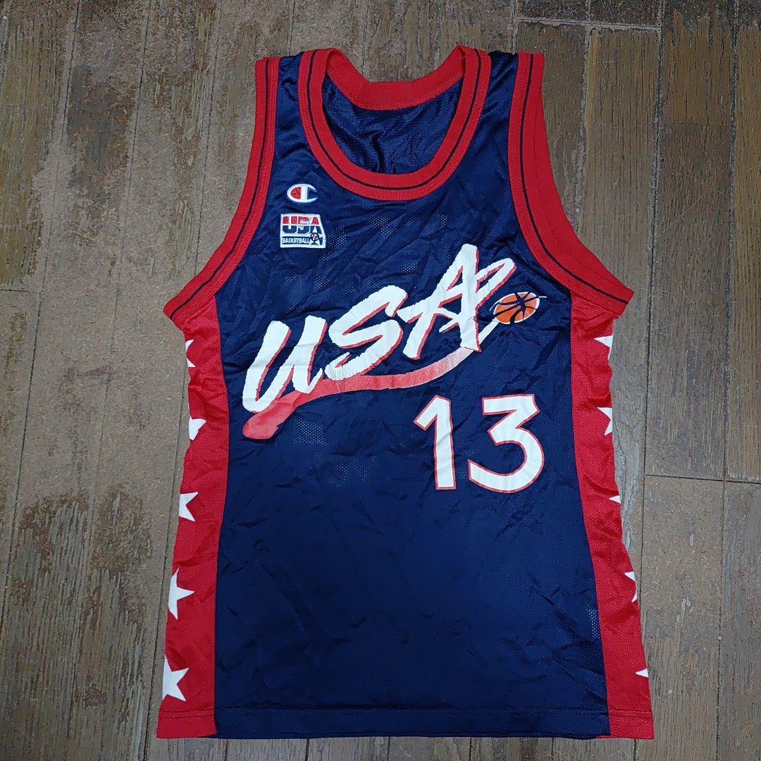 チャンピオンUSA製アトランタオリンピックNBAドリームチームバスケユニフォーム