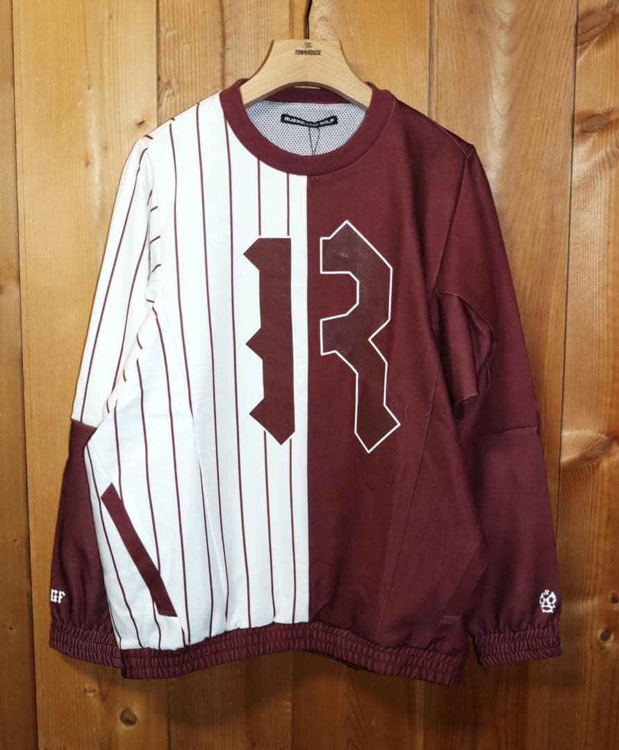 新品 ラッセルノ ゴルフ プルオーバー&ジョガーパンツ 上下セット 6/XL Ⓗ