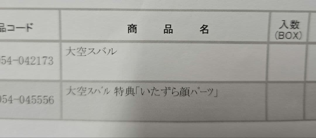【新品未開封品】コトブキヤ ホロライブ 大空スバルフィギュア