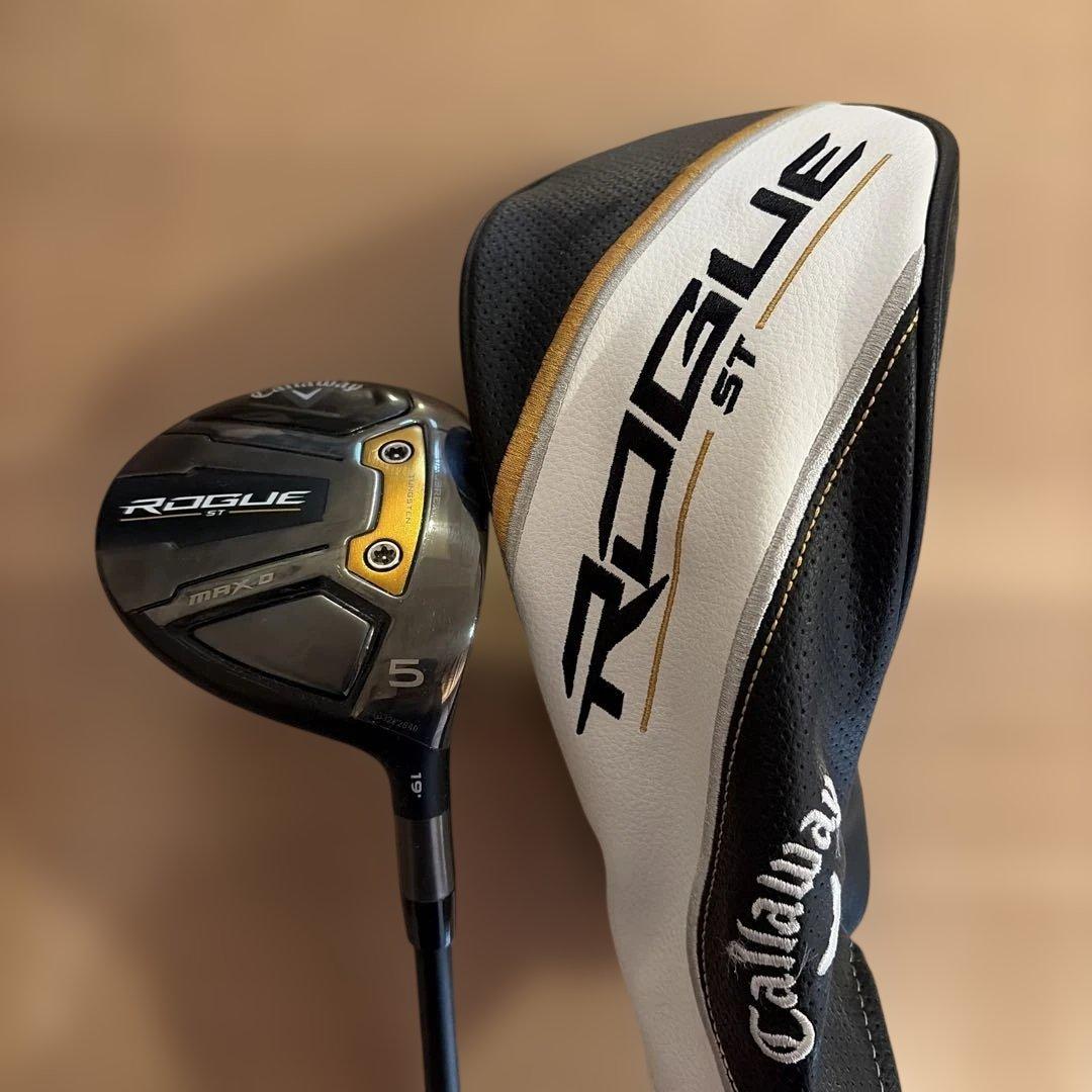 キャロウェイ ローグST MAX D フェアウェイウッド　5番　5w 傷有り品