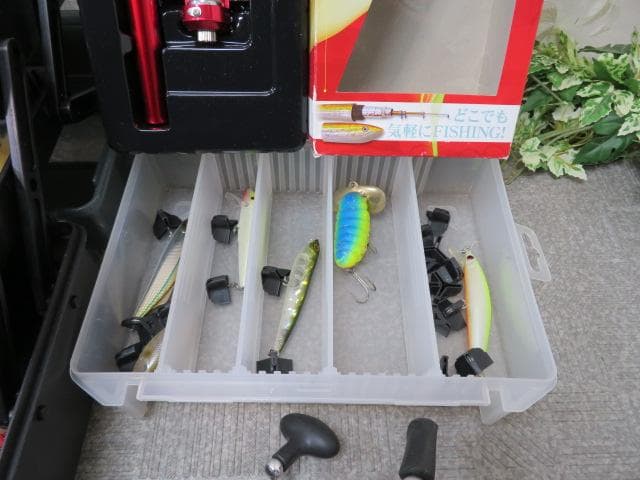 ぽ*丸様 【FF3015/14】超大量!!　釣り用品40点以上まとめて　竿/ルア